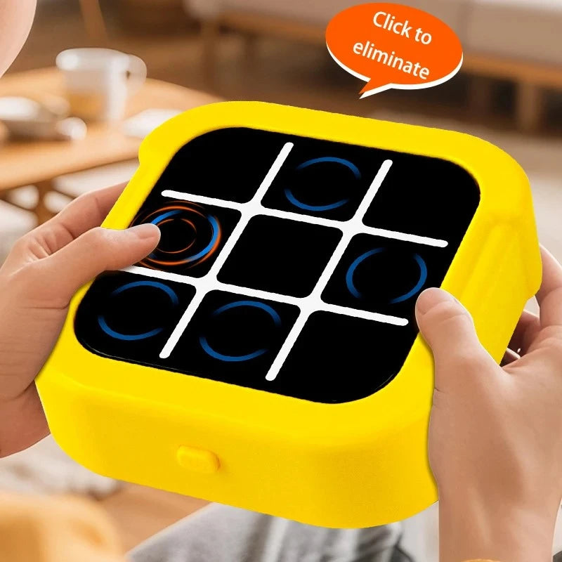 Electronic Chessboard Tic Tac Toe Multifunctional Children's Education Strategy Toy  Parent-Child Fun Interactive Brain Game